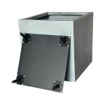 Fibrestone Cube Pot with Stand – BB2063